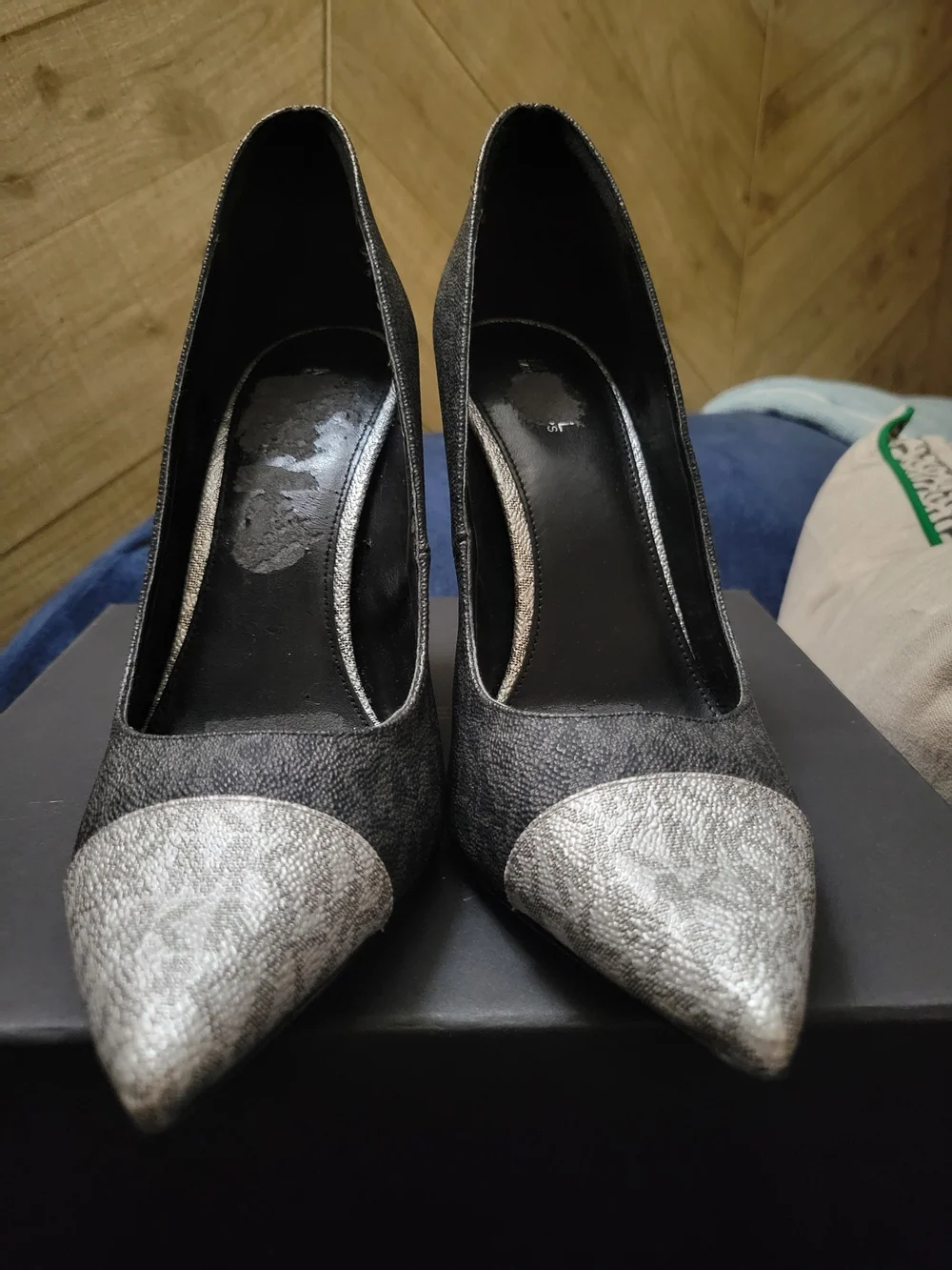 Michael Kors Keke Cap-Toe Heels